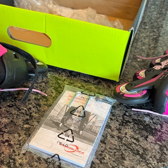 Rollerblade Kids' Pink and Black Skates - Picture 13 of 16